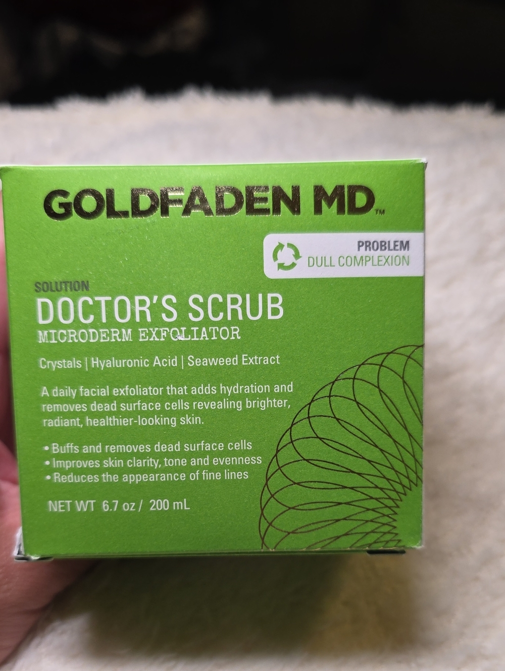 Goldfaden MD Doctor's Scrub Microderm Exfoliator — Green